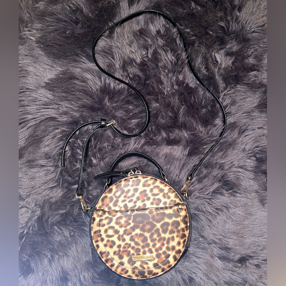 Enzo Angiolini Animal Print Crossbody Bag
